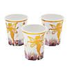 9 oz. Metallic Gold Fairy Disposable Paper Cups - 8 Ct. Image 1