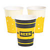 9 oz. Oktoberfest Cheers & Beers Disposable Paper Cups - 8 Ct. Image 1