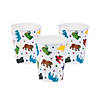 9 oz. World of Eric Carle Brown Bear, Brown Bear, What Do You See? Disposable Paper Cups - 8 Ct. Image 1