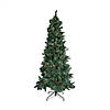 9' Pre-lit Slim Pine Artificial Christmas Tree  Clear Lights Image 1