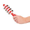 9" Twist Pop Red & White Jingle Bell Noisemakers - 12 Pc. Image 1