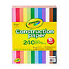 9" x 12" Bulk 240 Pc. Crayola<sup>&#174;</sup> Construction Paper in 12 Colors Image 1