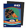 9" x 12" SunWorks Black Heavyweight Construction Paper - 50 Sheets Image 1