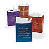 9" x 7 1/2" Medium Expressions of Faith Paper Gift Bags - 12 Pc. Image 2