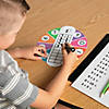 9" x 9 3/4" Addition Multicolor Plastic Learning Wheels &amp;#8211; 12 Pc. Image 1