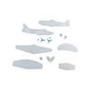 9&quot; x 9&quot; DIY STEAM Design Your Own Plane &amp; Glider Kit - 10 Pc. Image 1