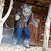 90" Animated Hulking Werewolf in Shirt & Pants Halloween Decoration Image 1