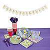 90 Pc. Disney’s Tinkerbell Party Disposable Tableware Kit for 8 Guests Image 1