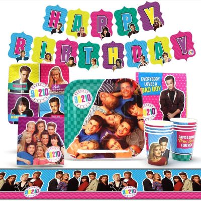 90210 Standard Party Pack  58 Pieces  8 Guests Image 1