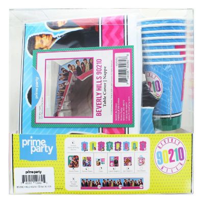 90210 Standard Party Pack  58 Pieces  8 Guests Image 2