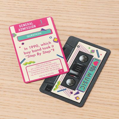 90s Music Trivia Card Game Image 2