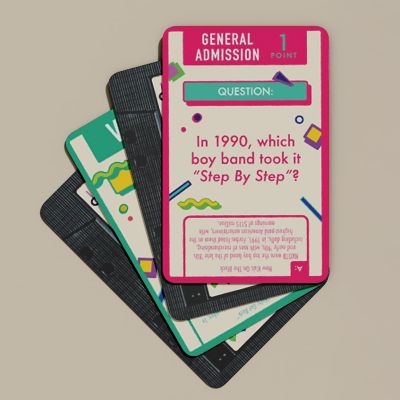 90s Music Trivia Card Game Image 3