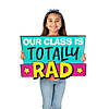 90s Our Class is Totally Rad Classroom Bulletin Board Set - 68 Pc. Image 2