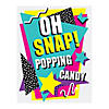 90s Popping Candy with Stickers Kit - 36 Pc. Image 1
