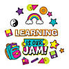 90s Theme Classroom Wall Statement Piece - 18 Pc. Image 1