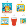 91 Pc. Surf&#8217;s Up Party Tableware Kit for 8 Guests Image 1