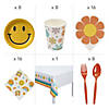 94 Pc. Ultimate Groovy Party Decorating Kit for 8 Image 2