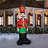 96" Blow Up Inflatable Nutcracker Outdoor Yard Decoration Image 1