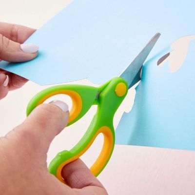 96 Pack Blunt Tip Scissors - Classroom Scissors Bulk Pack for Student Crafts, DIY Art Projects (5 Inch) Image 1