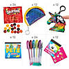 96 Pc. Iridescent Coin Purse Handout Kit for 12 Image 1