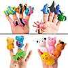 96 Pc. Mini Land & Sea Finger Puppet Sets for 24 Image 1