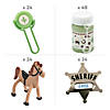 96 Pc. Western Party Favor Handout Kit for 24 Image 1