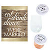 97 Pc. Wedding Drink & Dance Kit for 48 Guests Image 1
