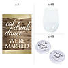 97 Pc. Wedding Drink & Dance Kit for 48 Guests Image 1
