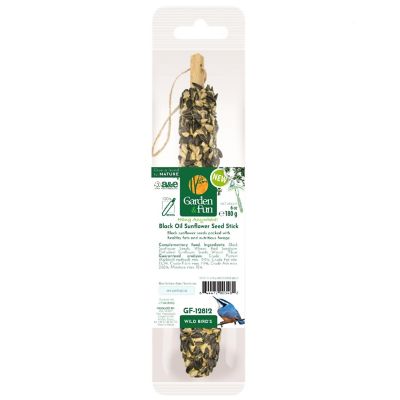 A and E Cage Smakers Sunflower Food Stick for Wild Birds, 6oz Image 1