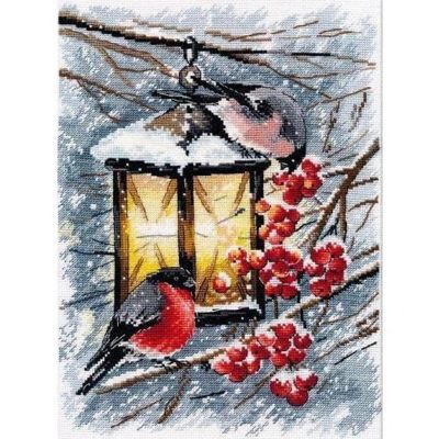 A Christmas light 1024 Oven Counted Cross Stitch Kit Image 1