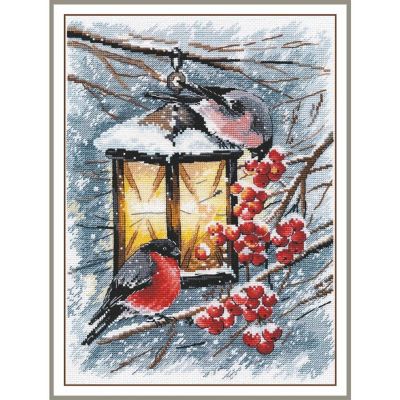 A Christmas light 1024 Oven Counted Cross Stitch Kit Image 1