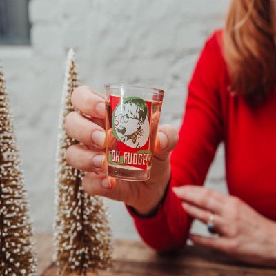 A Christmas Story Quotes 2-Ounce Mini Shot Glasses  Set of 4 Image 2