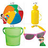 A Day at the Beach Boredom Buster Kit - 48 Pc. Image 1