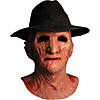 A Nightmare on Elm Street 2: Freddy's Revenge&#8482; Deluxe Freddy Krueger Mask with Fedora Hat Image 3