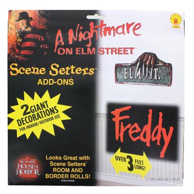 A Nightmare on Elm Street 2-Piece Halloween Sign Accessory Set Image 1