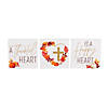 A Thankful Heart Religious Tabletop Decorations - 3 Pc. Image 1