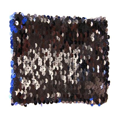 Abilitations Sensory Sequin Soother, 6 x 4 Inches, Blue/Black Image 2