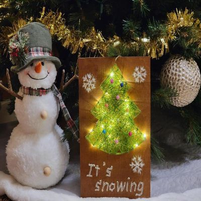 Abris Art Creative Kit/String Art Christmas tree ABC-014 Image 1