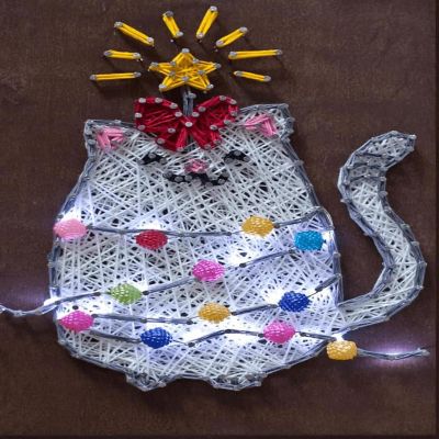 Abris Art Creative Kit/String Art Nice kitty ABC-022 Image 1