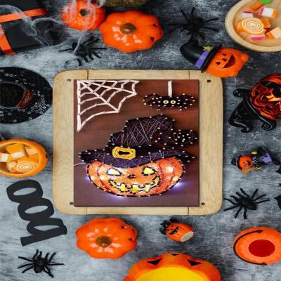 Abris Art Creative Kit/String Art Pumpkin ABC-024 Image 1