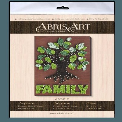 Abris Art Creative Kit/String Art Tree ABC-019 Image 2
