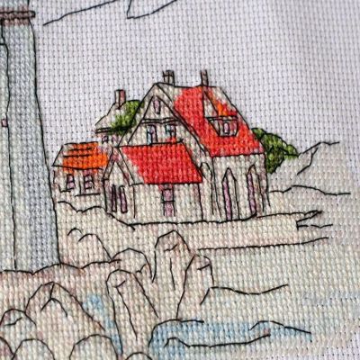 Abris Art Cross-stitch kit Lighthouse light AH-109 Image 2