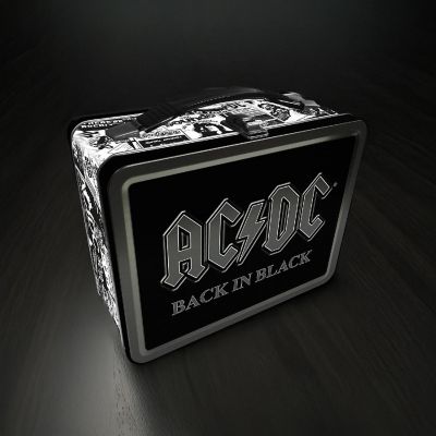 AC/DC Embossed Tin Fun Box Image 1