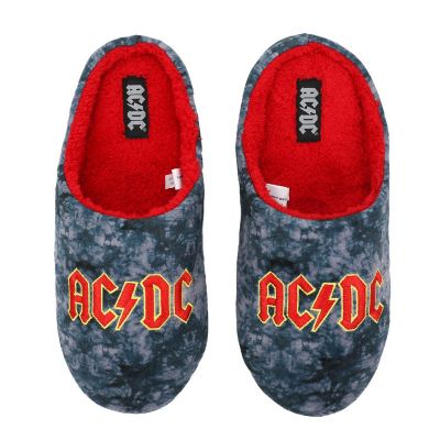 AC/DC Embroidered logo Tie-Dye Scuff Slippers-Medium Image 1