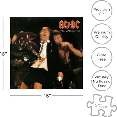 AC/DC If You Want Blood 500 Piece Jigsaw Puzzle Image 2