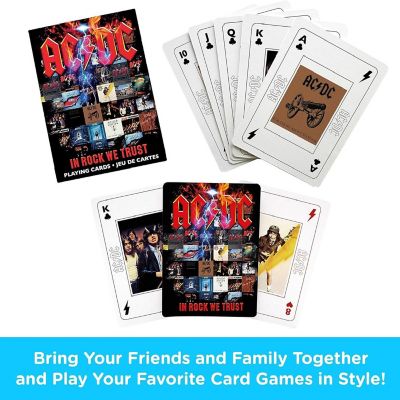 AC/DC - In Rock We Trust Playing Cards Image 1