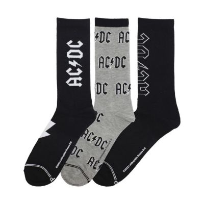 AC/DC Socks 3 Pack Image 1