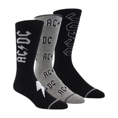 AC/DC Socks 3 Pack Image 1