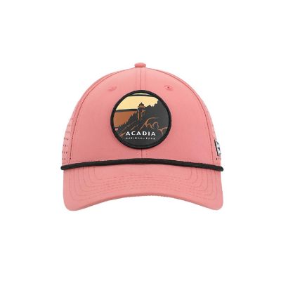 Acadia National Park Pink 6-Panel Unstructured Hat Image 1