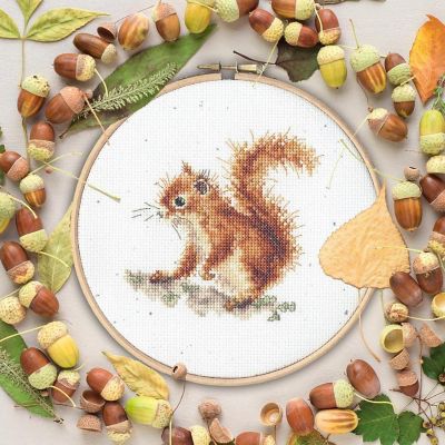 Acorns XHD116P Bothy Threads Counted Cross Stitch Kit Image 1